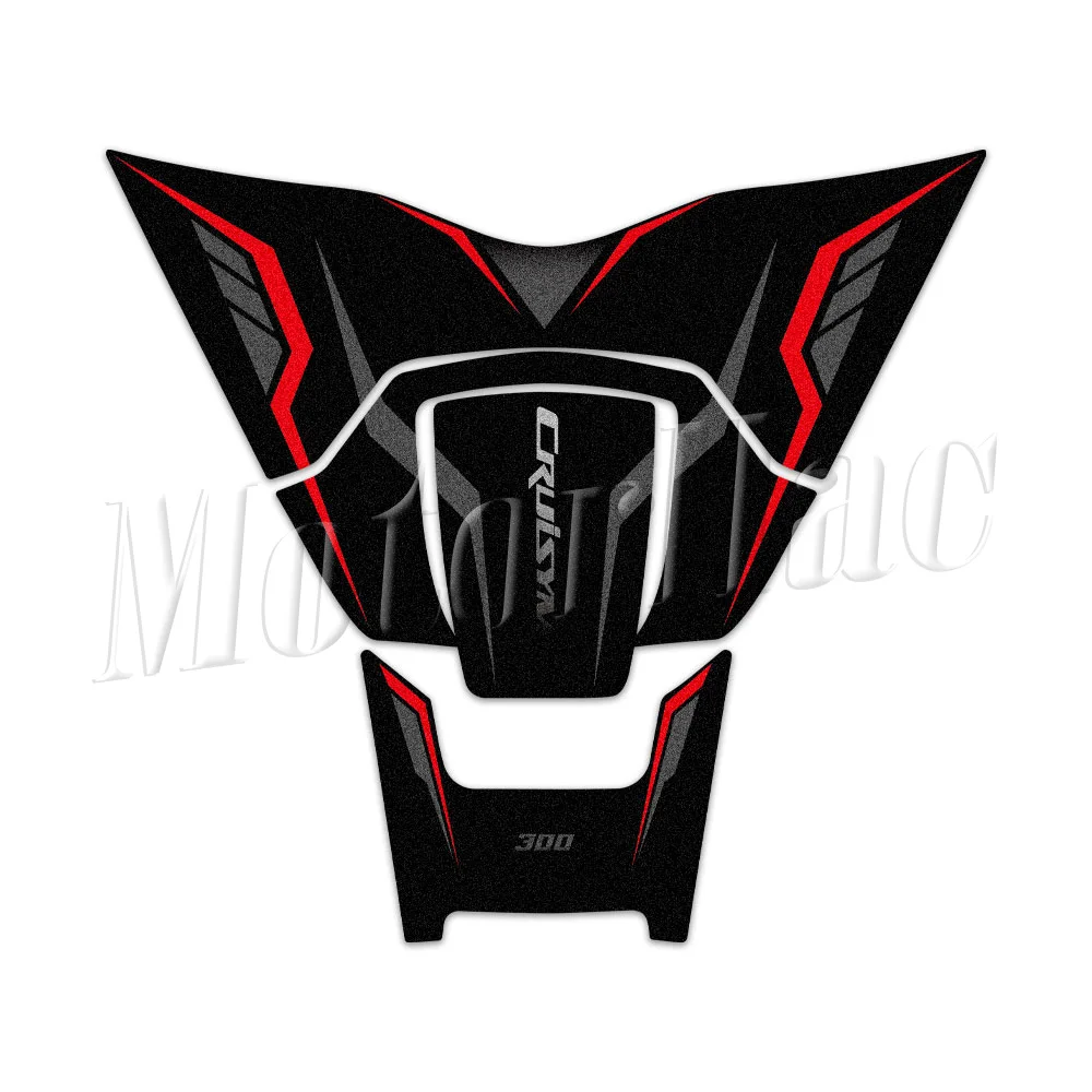 Motorrad-Tankpad-Aufkleber Roller-Schutzfolie Zubehör Wasserdicht Für SYM Cruisym 300 CRUISYM 300a – Detail 1