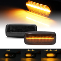 2PCS Side Marker Amber yellow Signal Lights For Jeep compass Grand Cherokee Chrysler 200 300C Dodge Avenger Lancia Flavia T10