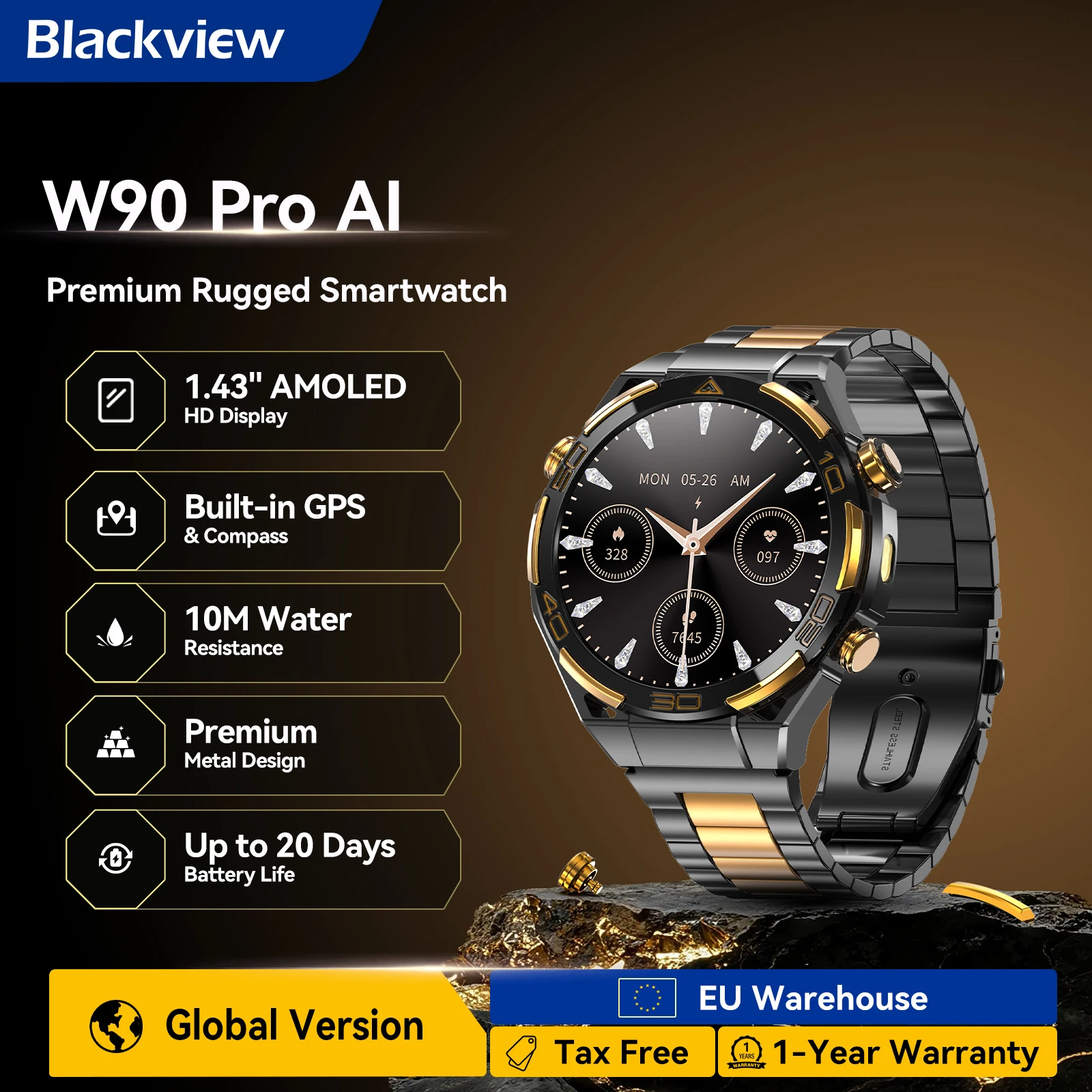 Blackview  W90 PRO Outdoor  Smart Watch