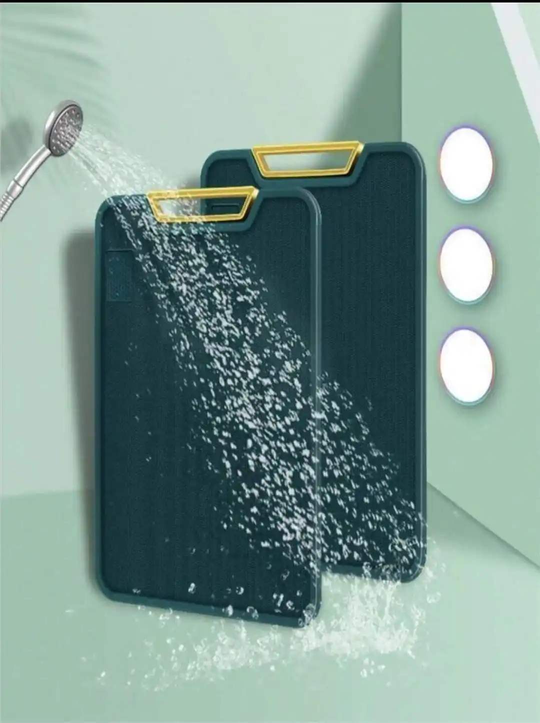 طقم مضاد للبكتيريا مضاد للبكتيريا ، مجموعة من 3 صنابير