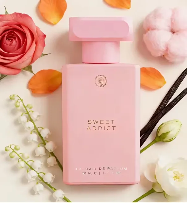 

OAKCHA neutral perfume, pink sweet fragrance Bergamot, Jasmine, Vanilla, Yuchuang, Wood, 50ml