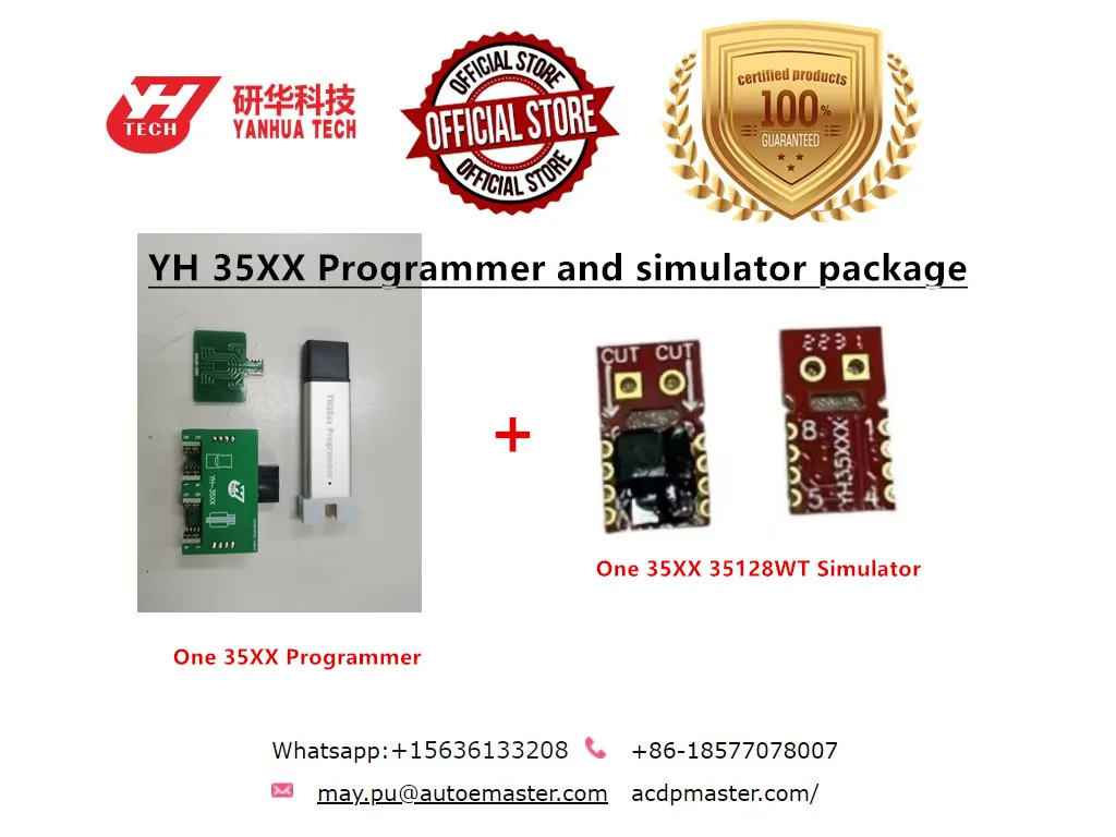 Yanhua ACDP YH 35XX Programmer and 35128 Emulator 35160WT 35128WT EEPROM eraser tool for cluster