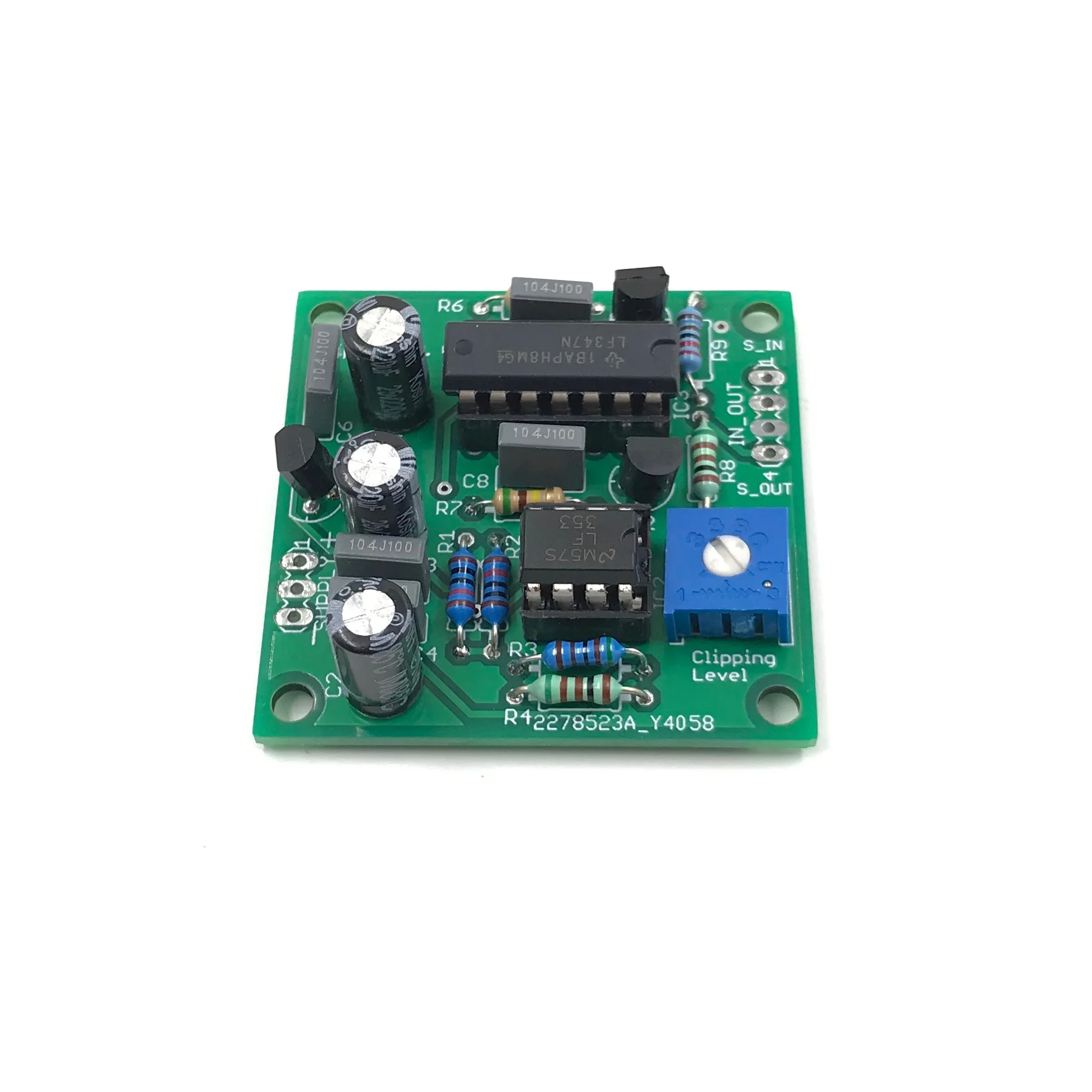 MPX Clipper Circuit Module for Stereo Generator Encoder with FM Broadcast PLL Transmitter Radio Station