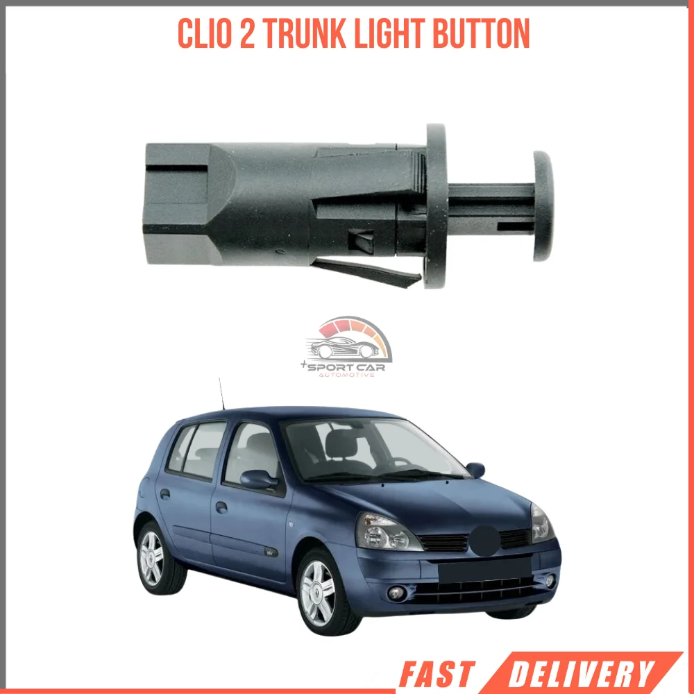 

Trunk Light Button Oem 7700825473 for Clio 2 II MK2 - High quality spares from Megane 1 warehouse MK1 fast shipping