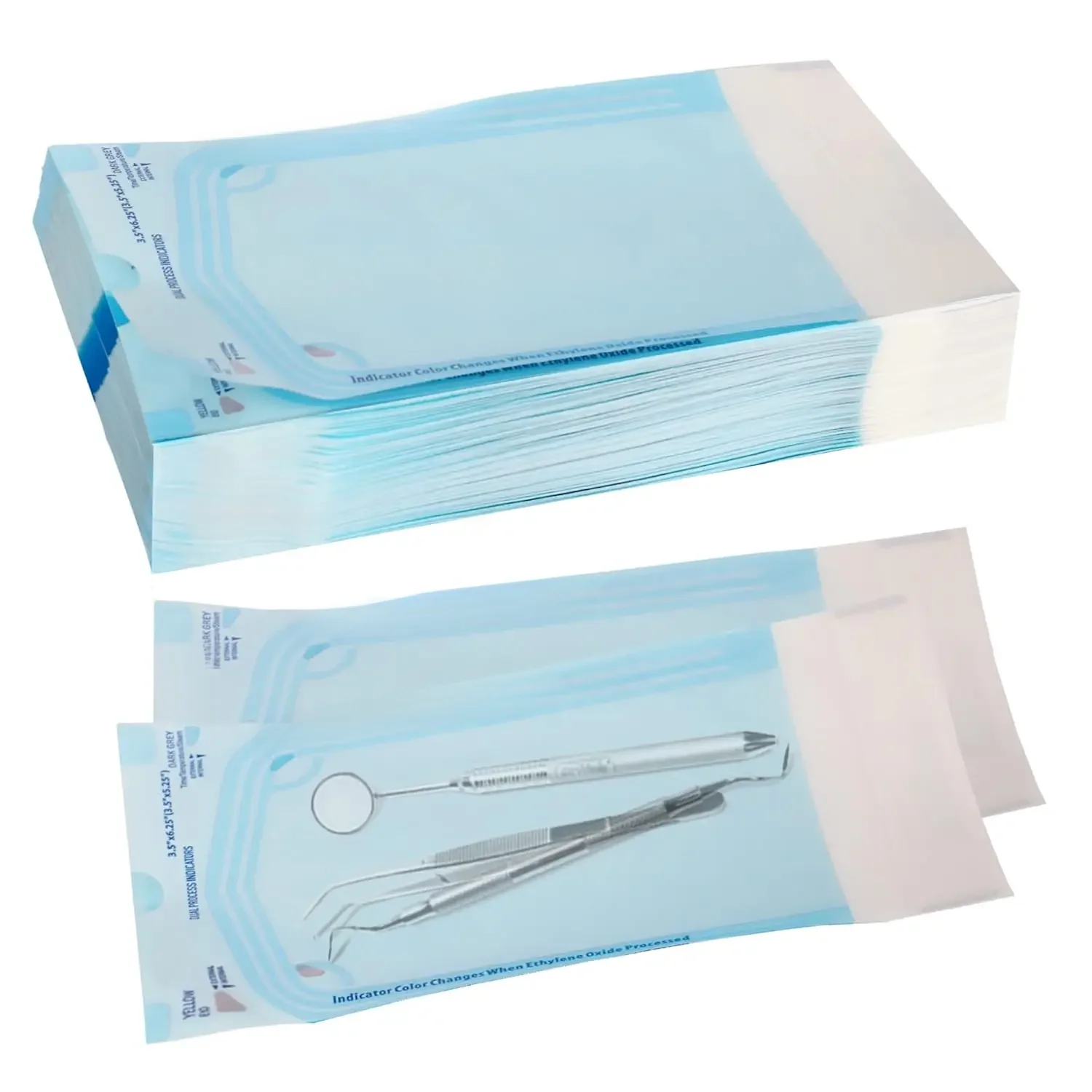 MAMBA 10/20 pièces pochettes de stérilisation auto-scellantes jetables sac 5 tailles accessoires de tatouage fournitures sacs propres auto-adhésifs