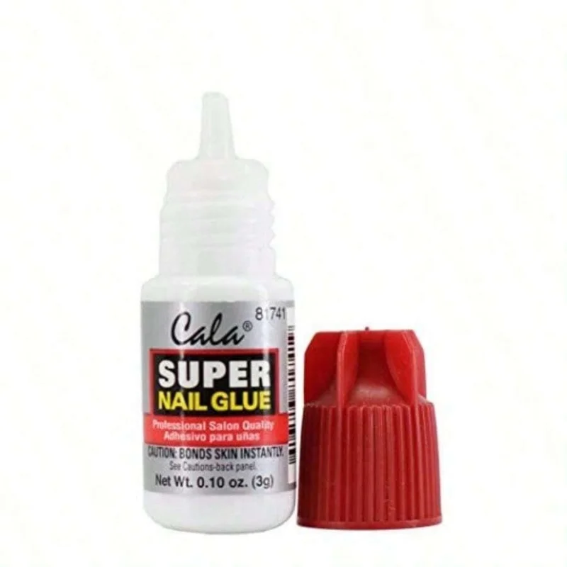 Super Nail Glue – Professional Quick Dry Nail Glue Adhesive for False Nails, Tips & Art Accessories – Salon Quality Strong Hold for Natural Nail Repair - Detail 1