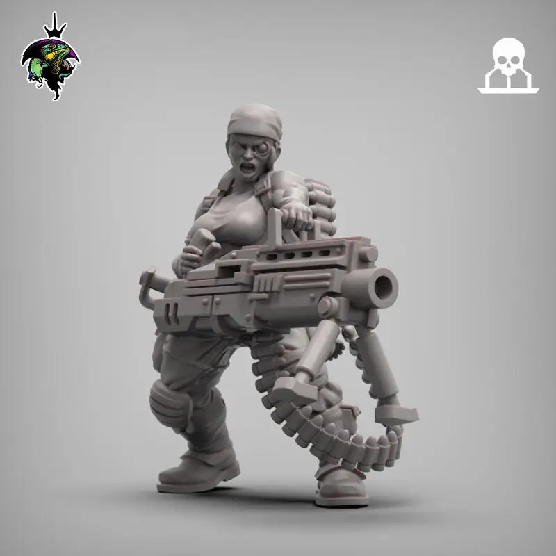 75mm,50mm,32mm,28mm, miniature model resin figure , SGT Hawker , Unassembled and unpainted kit