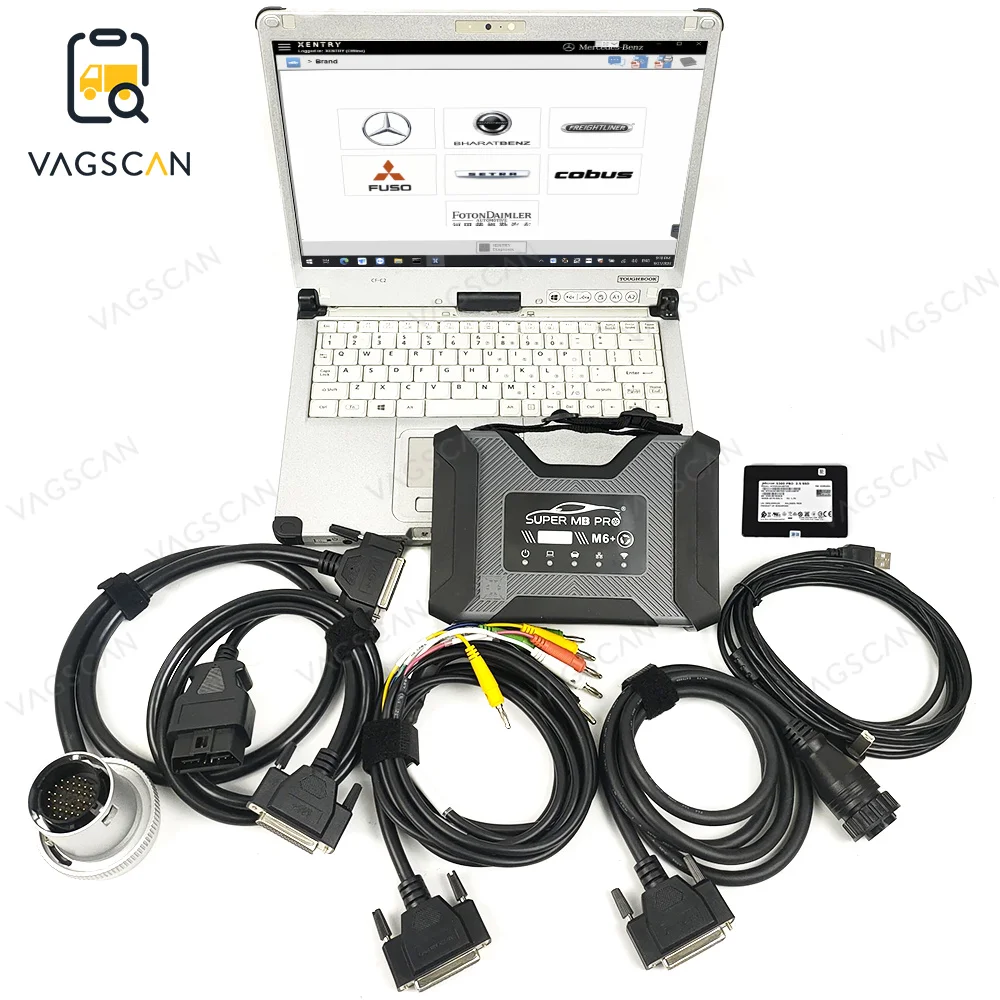 

Для be-nz Truck Car Diagnosis Wi-Fi doip с SSD MB STAR C6 Программирование Полная система Профессиональный диагностический инструмент и ноутбук CFC2
