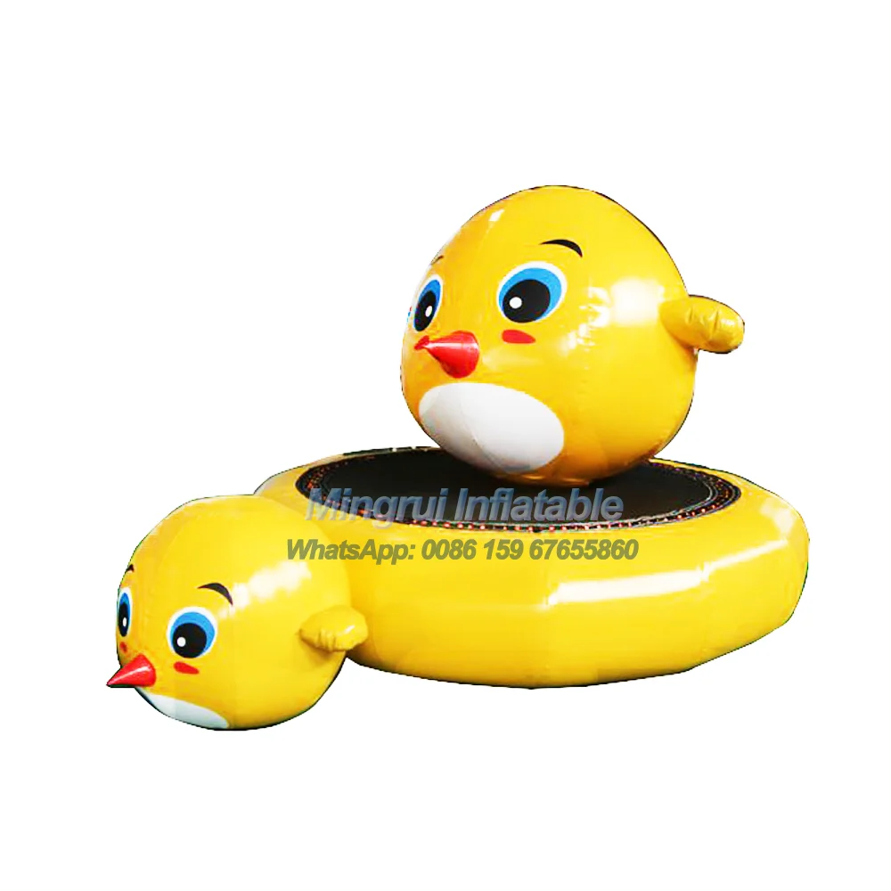 Inflatable Water Bouncer with Swimming Platform