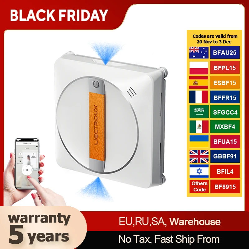 

Робот-мойщик окон Liectroux YW710