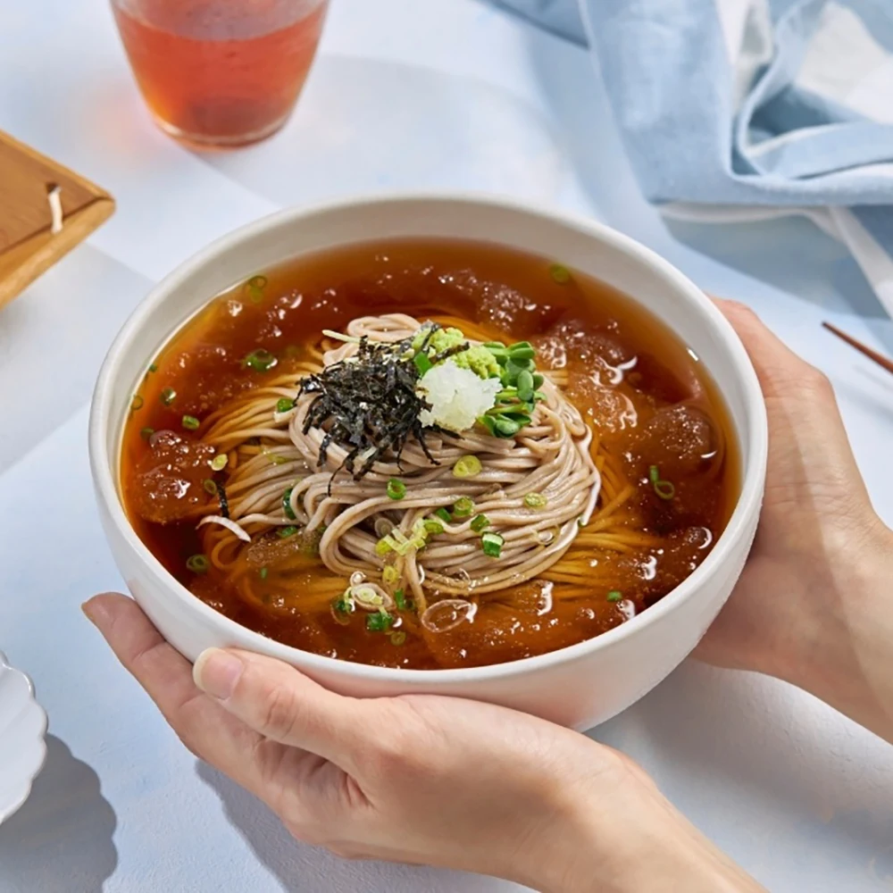 생 냉모밀 냉소바 시원한 비빔 메밀 막국수