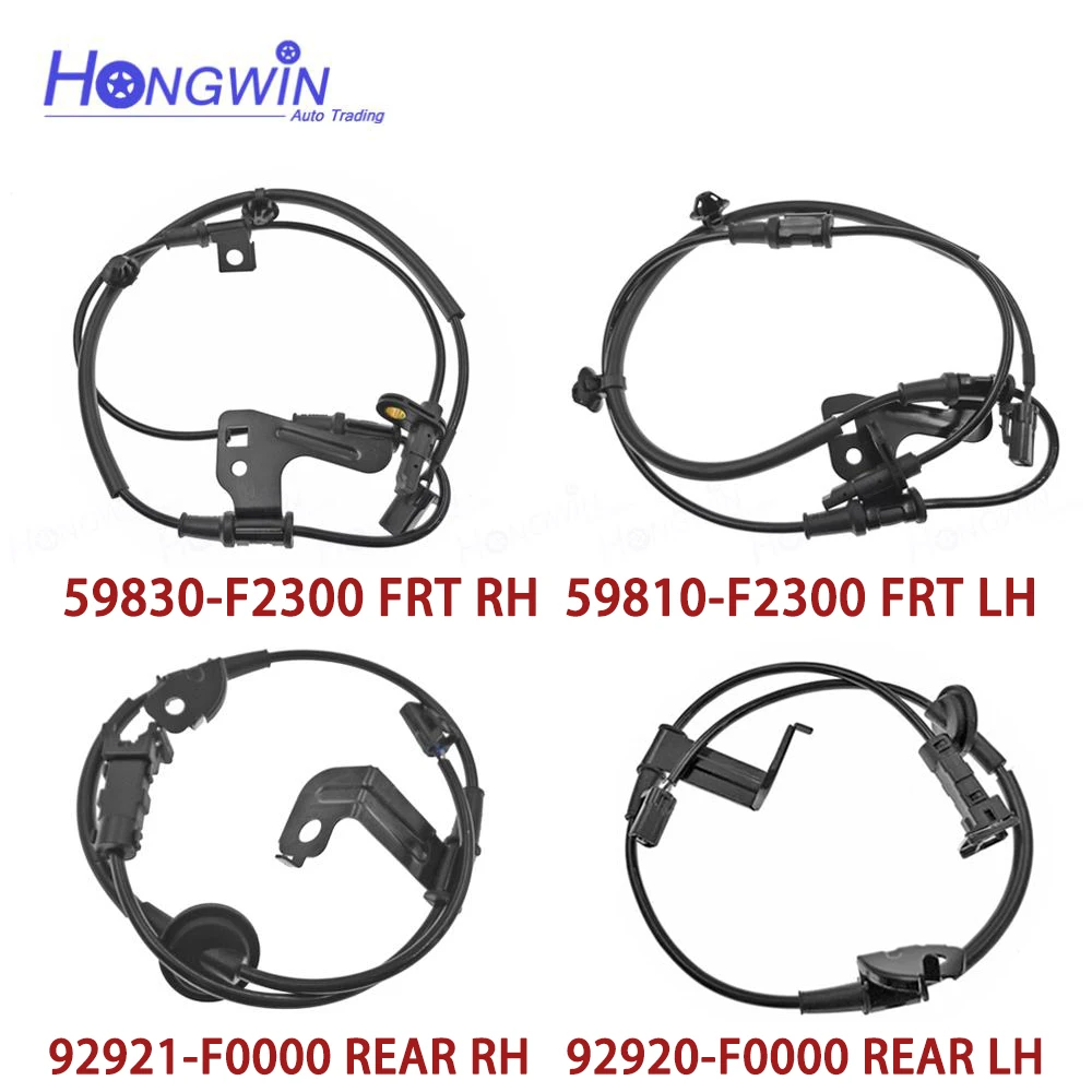 

59810-F2300 59830-F2300 92921-F0000 Front & Rear RH LH ABS Wheel Speed Sensor For Hyundai Elantra GT AD 1.4L 1.6L 2.0L 2017-2020