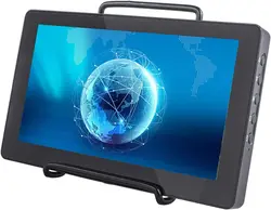SunFounder-pantalla capacitiva IPS de 7 pulgadas, Monitor LCD compatible con HDMI, USB-C, Windows con soporte para Raspberry Pi 5, 4B, 3B + 2