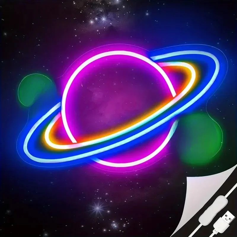 Cloud Shape LED Neon Sign Night Light Wall Hanging Decor Neon Light Sign Party Wedding Bedroom Decoration USB Powered