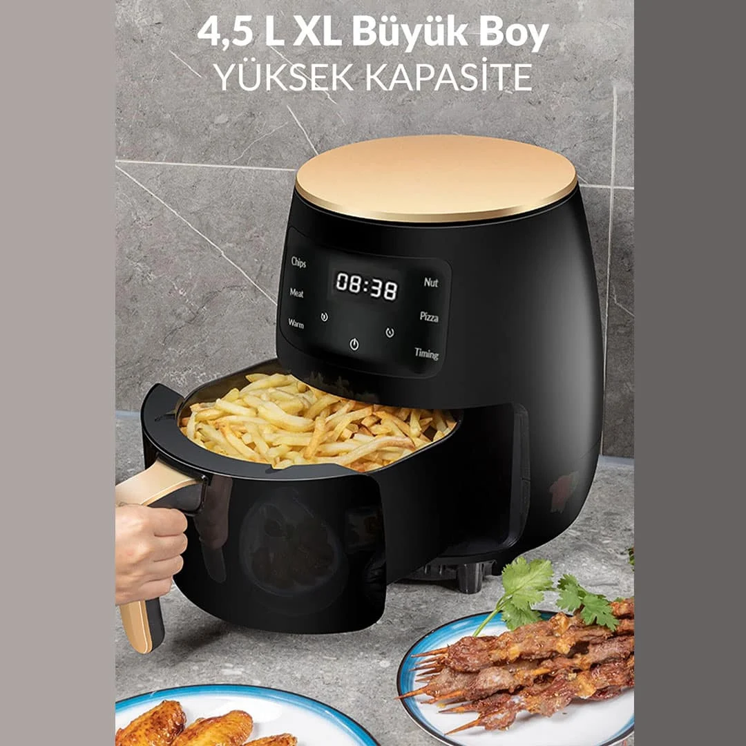 4,5 litros XL Fritadeira ar Fritadeira ar quente