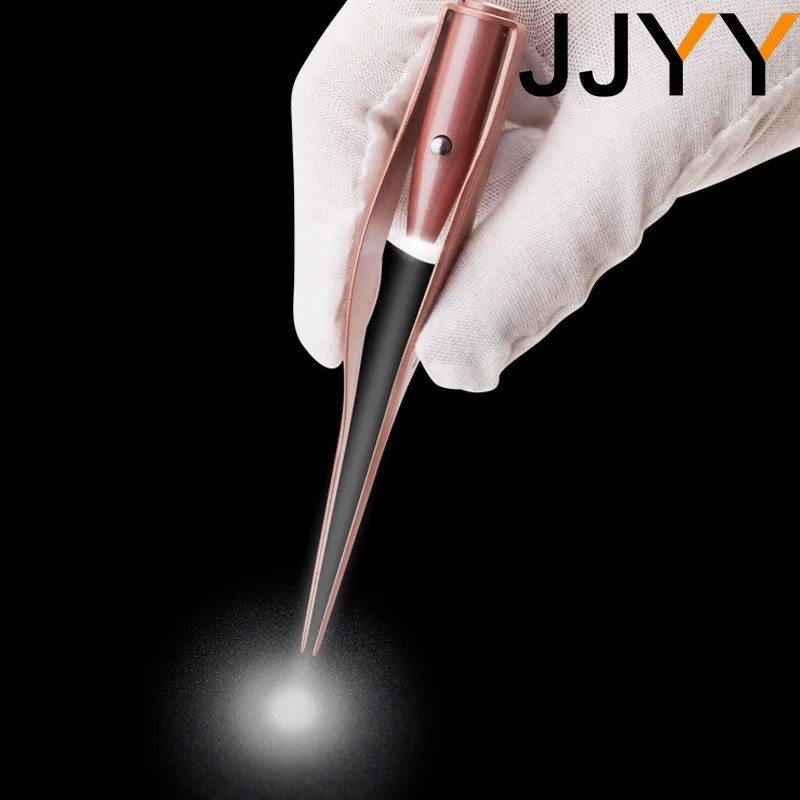 JJYY Ear Cleaner Flashlight Earpick Remover Luminous Ear Curette Light Spoon Cleaning Ear Care Tool Ear-picking Tool with Light