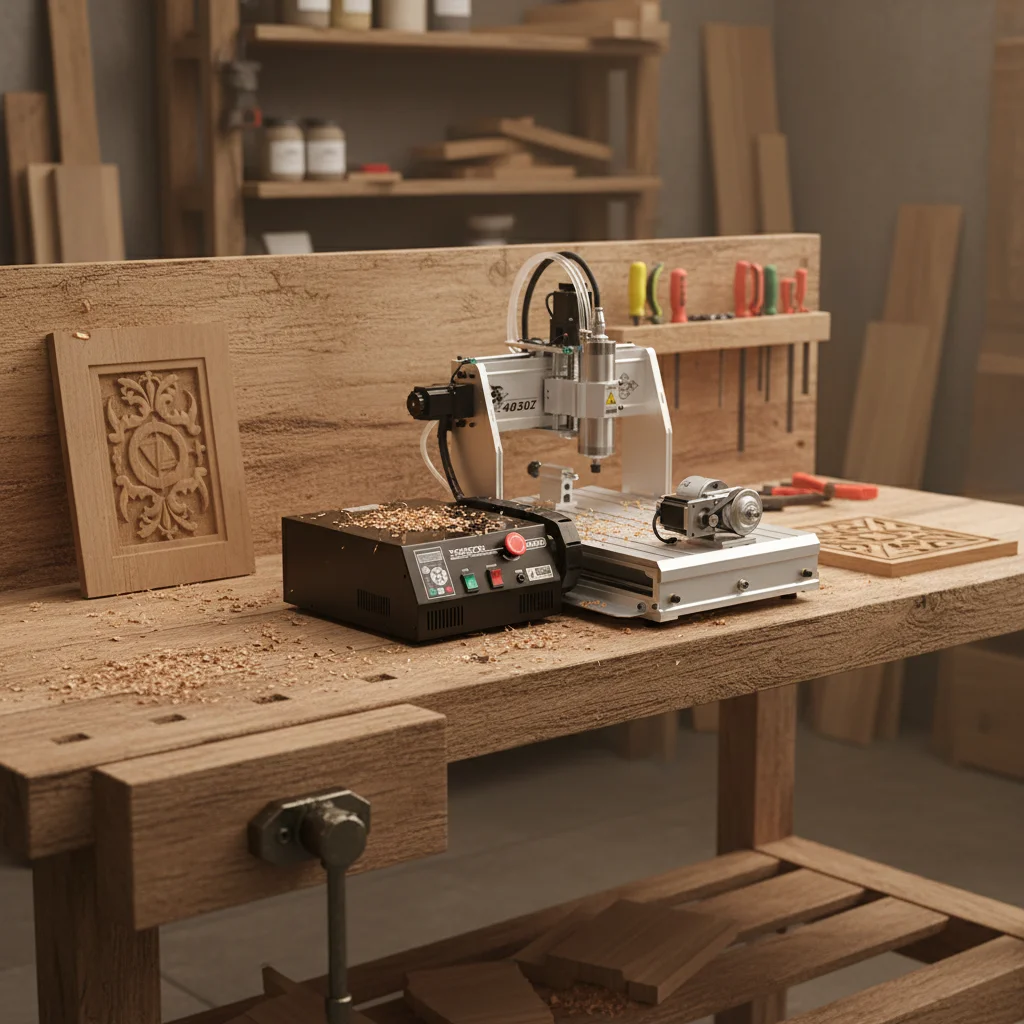 LY 3040 Woodworking Engraving Machine, 800W/1500W 3/4-axis USB with Limit Switch Used for Engraving and Cutting PCB Aluminum