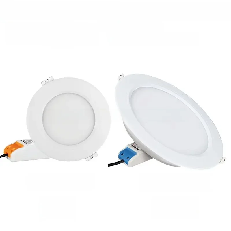 Miboxer Zigbee 3.0 RGB+CCT LED Downlight 6W FUT068Z 12W FUT066Z Runde Panel Deckenleuchte Für Wohnzimmer Esszimmer AC100-240V