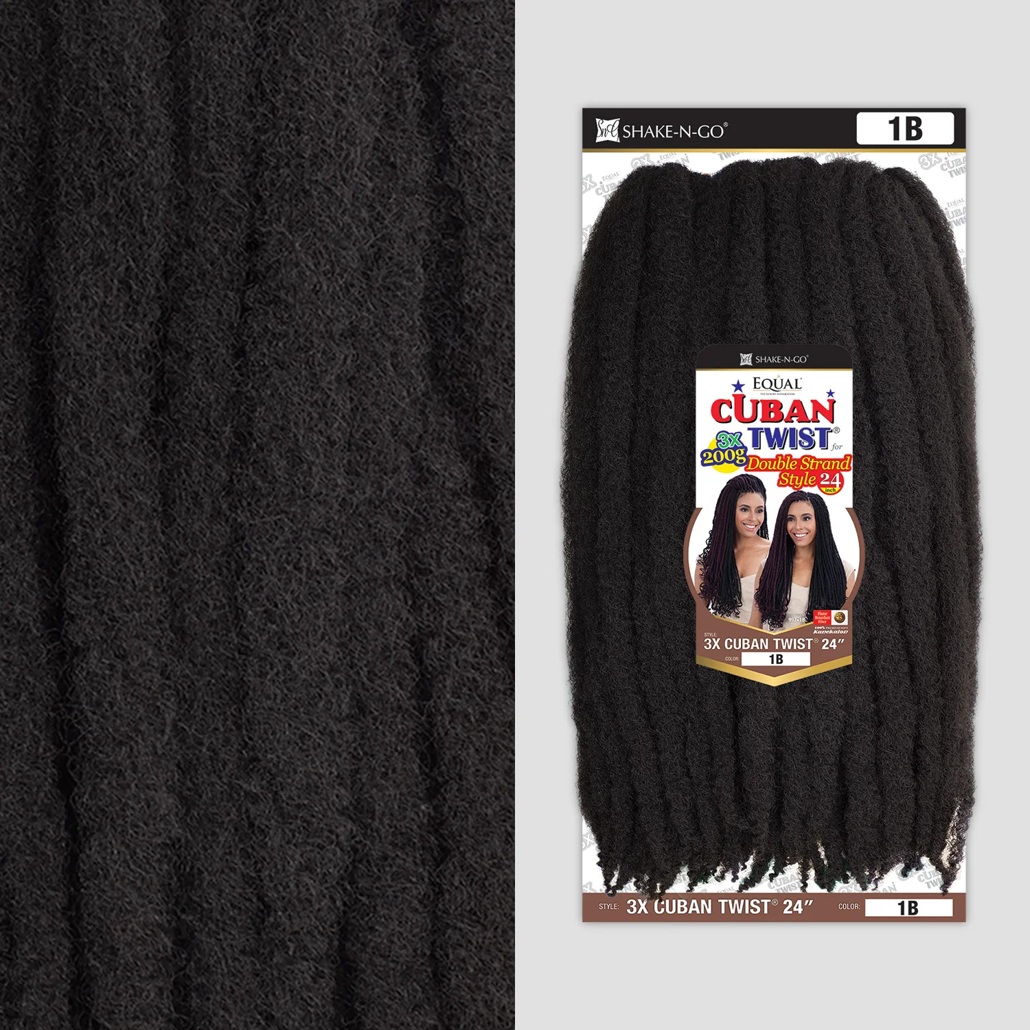 ضفائر صناعية متساوية من FreeTress طراز حبلا مزدوج 3X تويست كوبي 24 بوصة #4