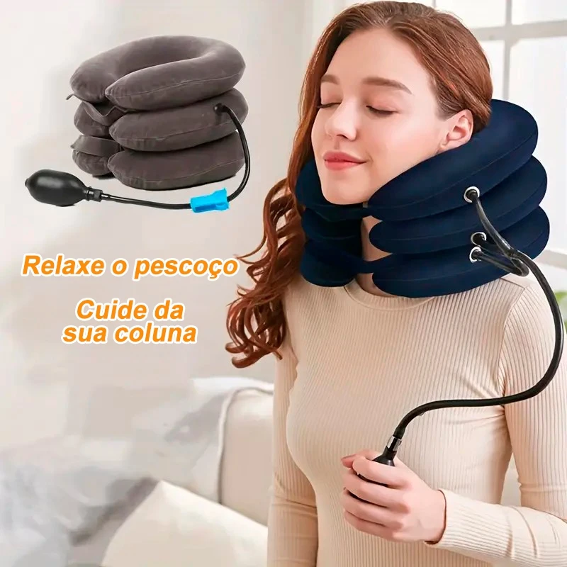 Cervic Unit Cervical Neck Traction Medical Correction Device Bending Vertebra Massage