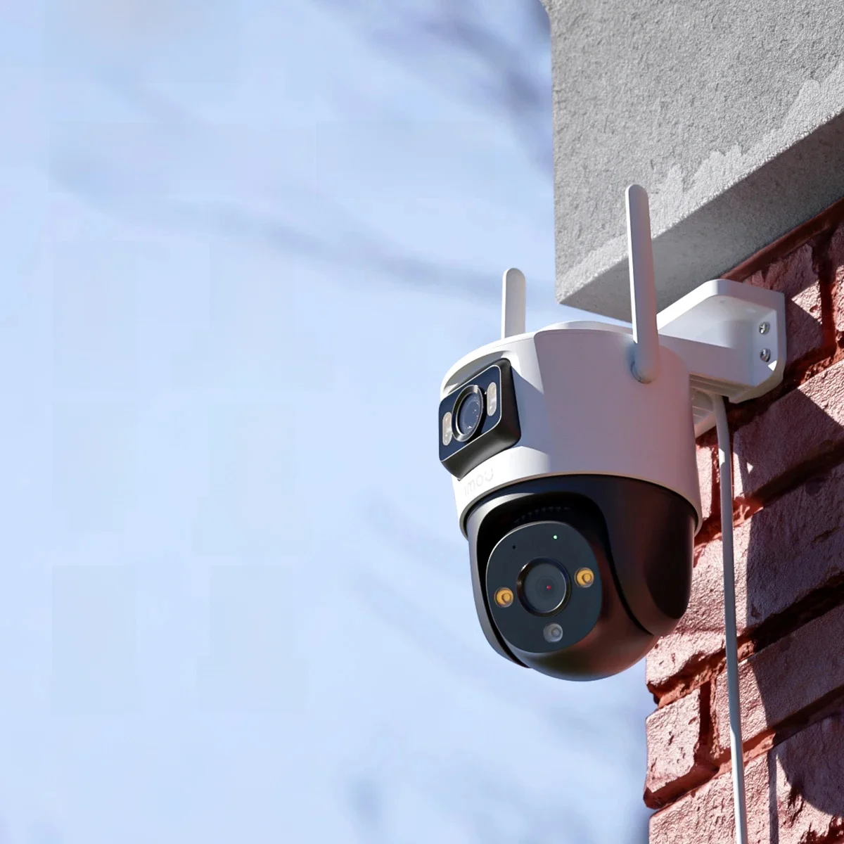 IMOU Cruiser Dual 6 8 10MP Dual Lens Outdoor PTZ WiFi Camera 8x Digital Zoom AI Vehicle Human Detection Full Color Surveillance