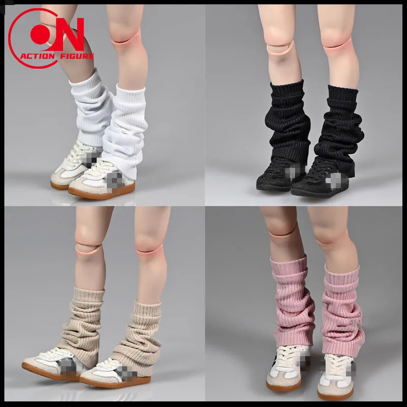 Scaldamuscoli lavorati a maglia femminili in scala 1/6 Calzini larghi Copri vestiti Accessori Modello adatto 12 '' Soldato Action Figure Body Dolls