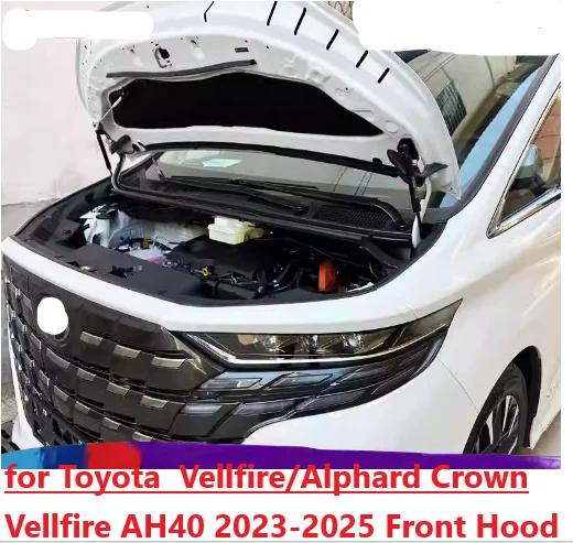 Lift Support Front Hood Bonnet For Toyota Alphard Vellfire AH40 2023-2025 Modify Gas Struts Shocks Damper Rods Spring Cylinders