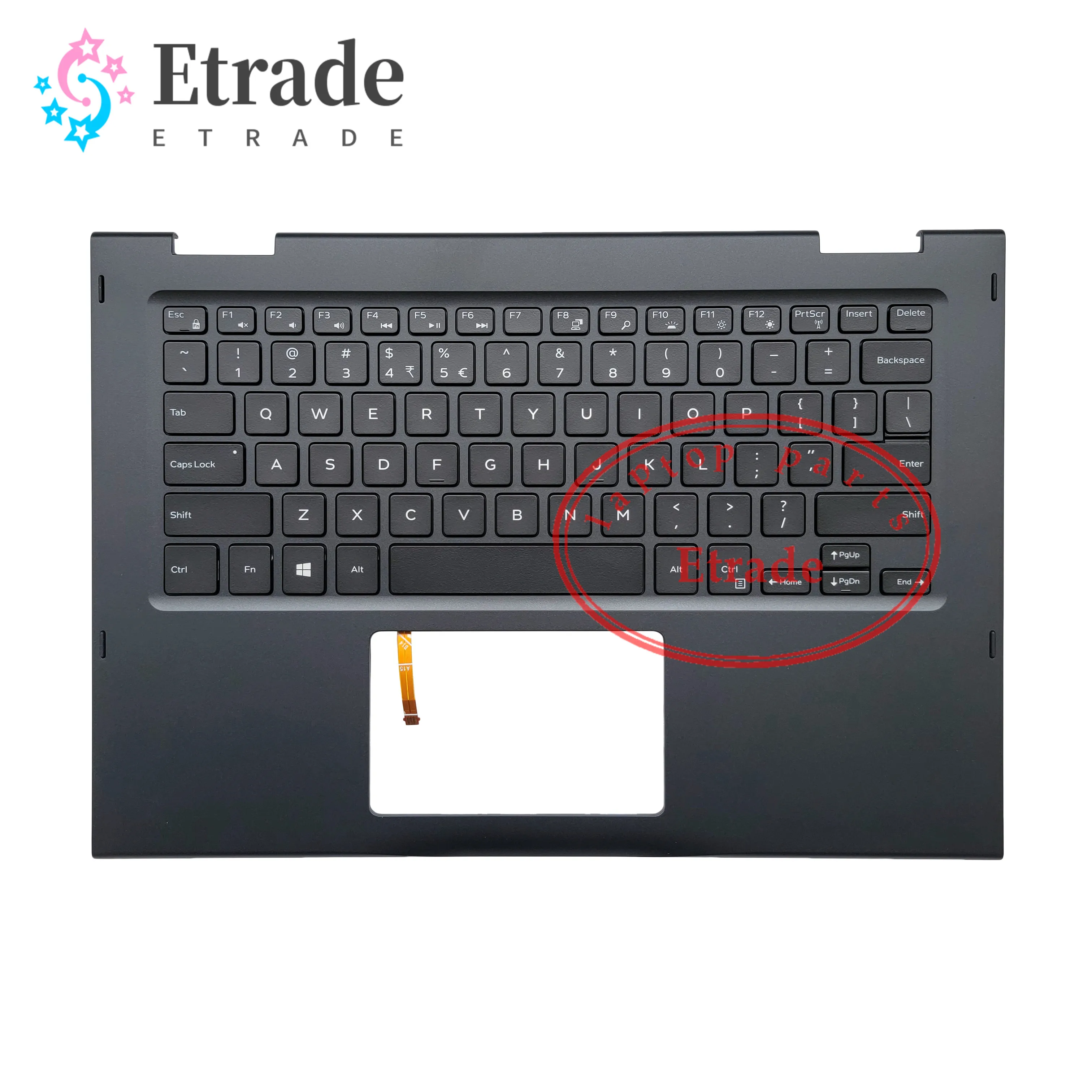 

Новинка, оригинальная подставка для ноутбука Dell Latitude 13 3390 2-в-1, верхняя зеркальная Обложка для ноутбука с английской клавиатурой XVH3H 77N8H