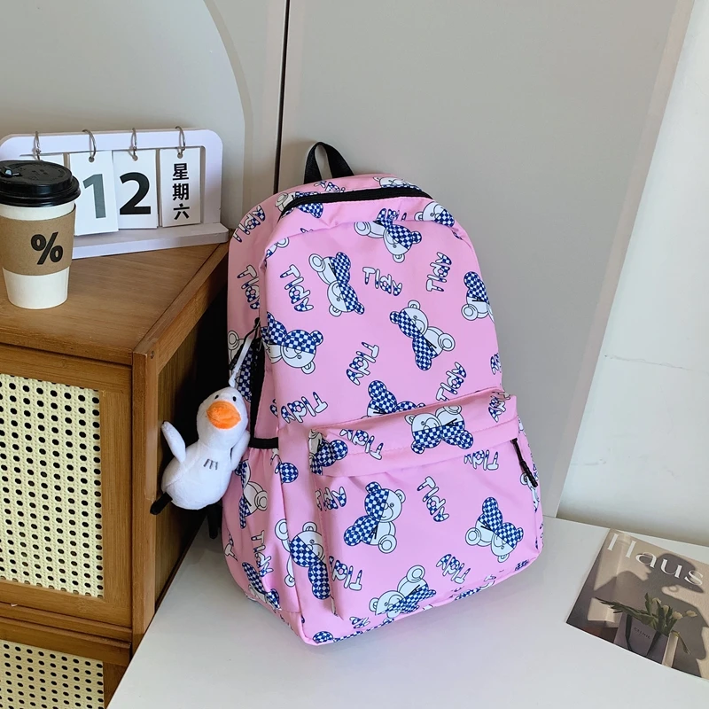 

Fashion backpack leisure sports junior high school student bag new large capacity travel bag computer backpack