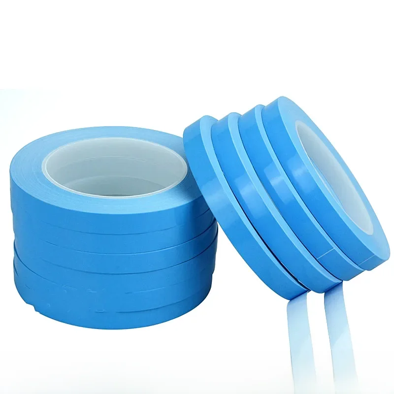 Taśma termiczna 25M * 0,15mm izolacyjna taśma rozpraszająca ciepło dwustronna taśma przewodząca ciepło do chipa PCB LED Strip radiator — zdjęcie 2