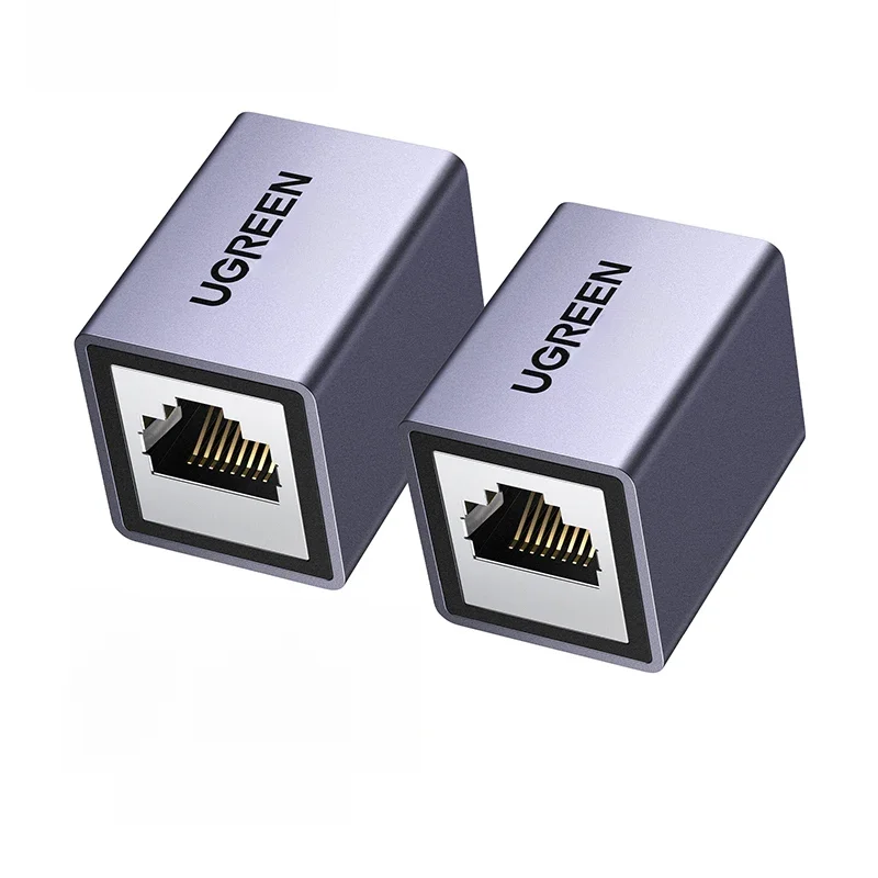UGREEN RJ45 złącze 10Gbps przedłużacz sieci rozszerzenie dla Cat8 Cat7 Cat6 kabel Ethernet Adapter Gigabit żeński do żeńskiego — zdjęcie 2