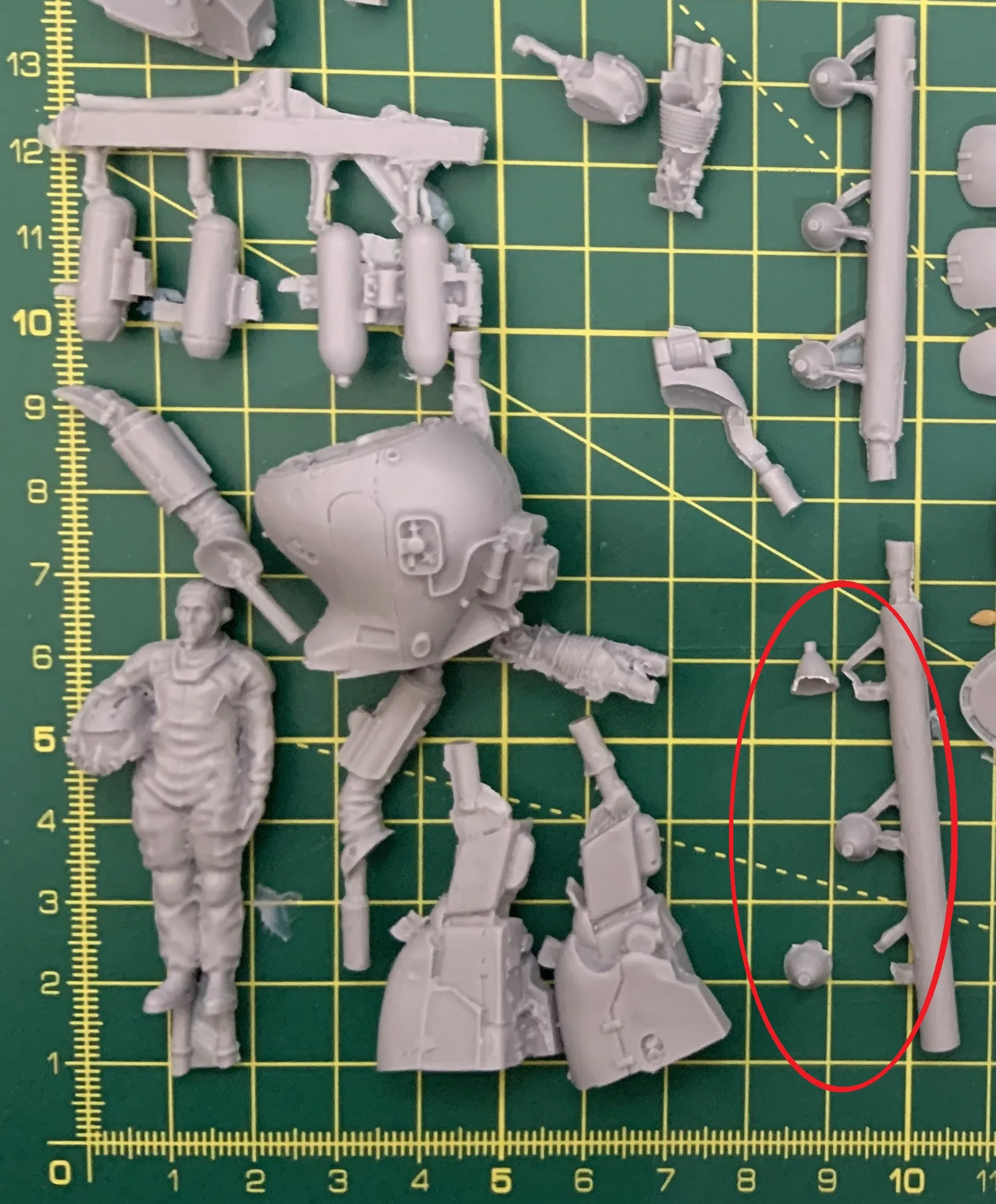 Buyer photo of this resin kit