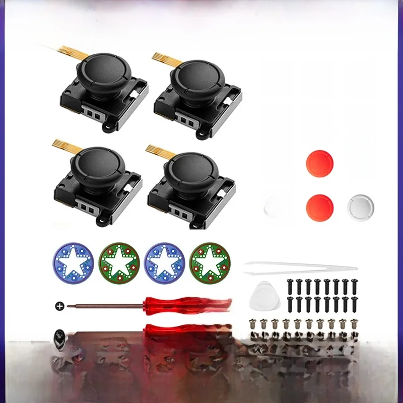Gulikit NS40T TMR Joystick do Joy-con Repair Zamiennik do Nintendo Swith OLED NS Lite Joycon Stick Cap Akcesoria do gamepadów — zdjęcie produktu 7