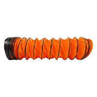 Tuyau de ventilation, longueur 5 m, tuyau de climatisation, tuyau spiralé flexible pour ventilateur de chantier, raccordement de chauffage (30 cm) 6