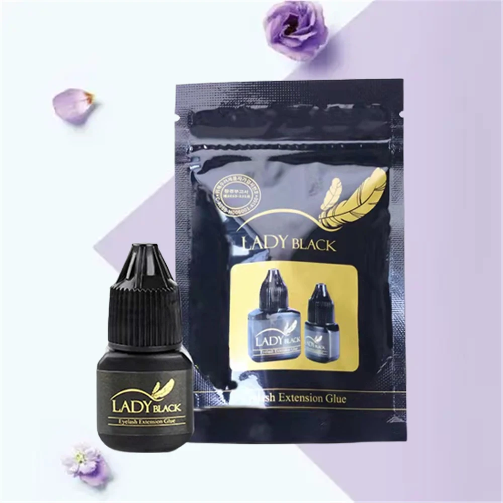 Korea Best Selling Best Price Eyelash Extension Lady Black With Eyelash Extension Glue