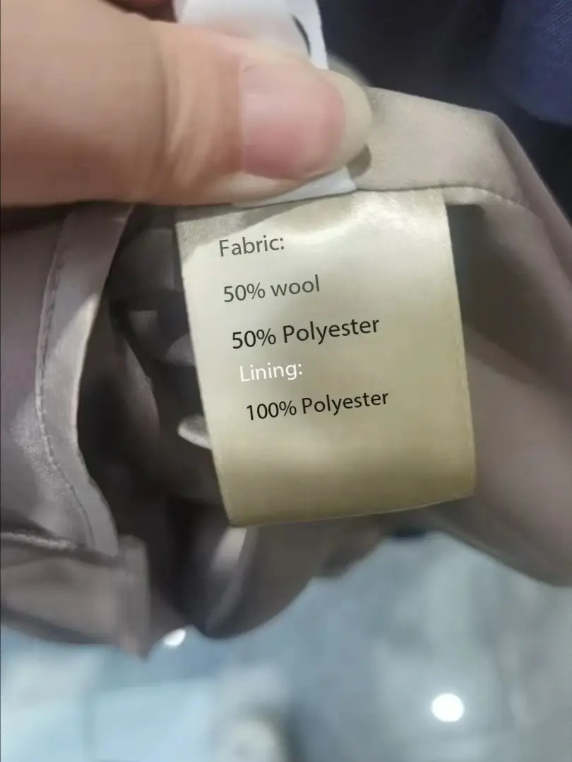 Autumn elegant women's office style solid color belt decorated wool skirt suit