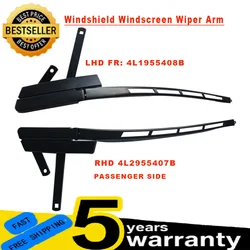 For Audi Q7 07-16 LHD Front Left 4L1955407A/Front Right 4L1955408B RHD Passenger 4L2955407B Car Windshield Windscreen Wiper Arm