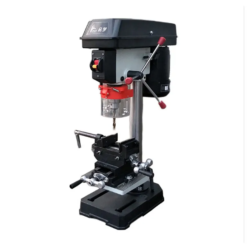 550W Micro Bench Drill Small Milling Machine & Mini Electric Drill Multi-Function Small Drill Adjustable Height Tool 220V