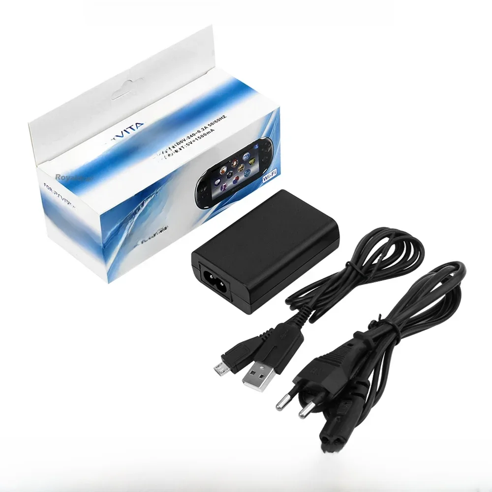 Nouveau chargeur domestique alimentation 5V adaptateur secteur pour PS Vita 2000 câble de chargement USB cordon pour PS Vita 2000 Psvita PSV mince prise ue US