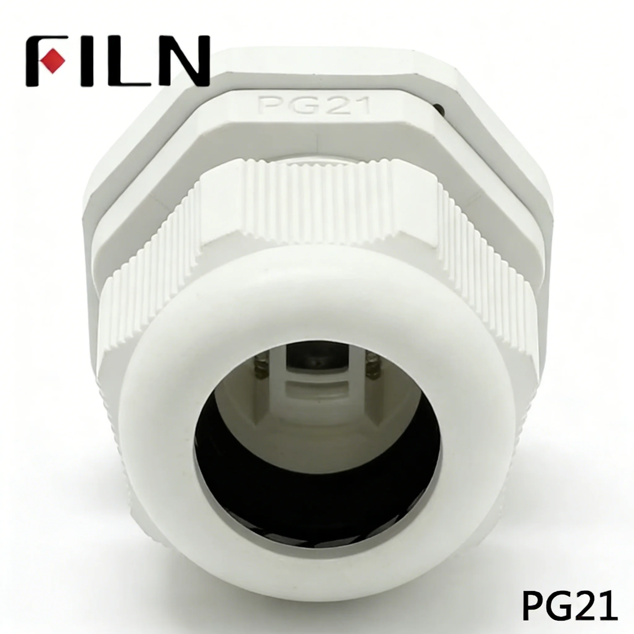 PG21 M25x1.5 Nylon IP68 waterproof cable gland connector compression electrical solar cable entry