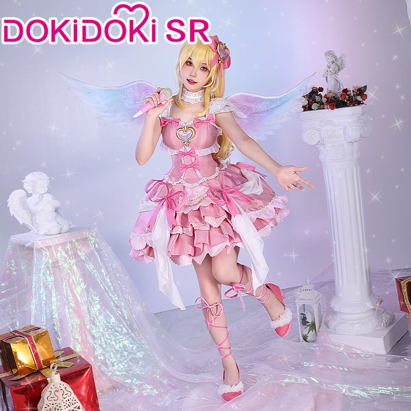 DokiDoki Hoshimiya Ichigo Cosplay Costume Aikatsu Aurora Kiss