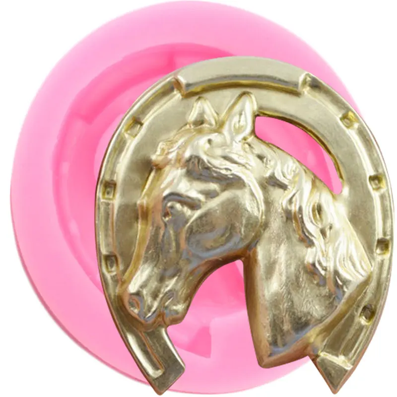 Horse Lion Elephant Silicone Mold Animal Fondant Cake Decorating Tools DIY Sugarcraft Molds Chocolate Gumpuste Baking Moulds