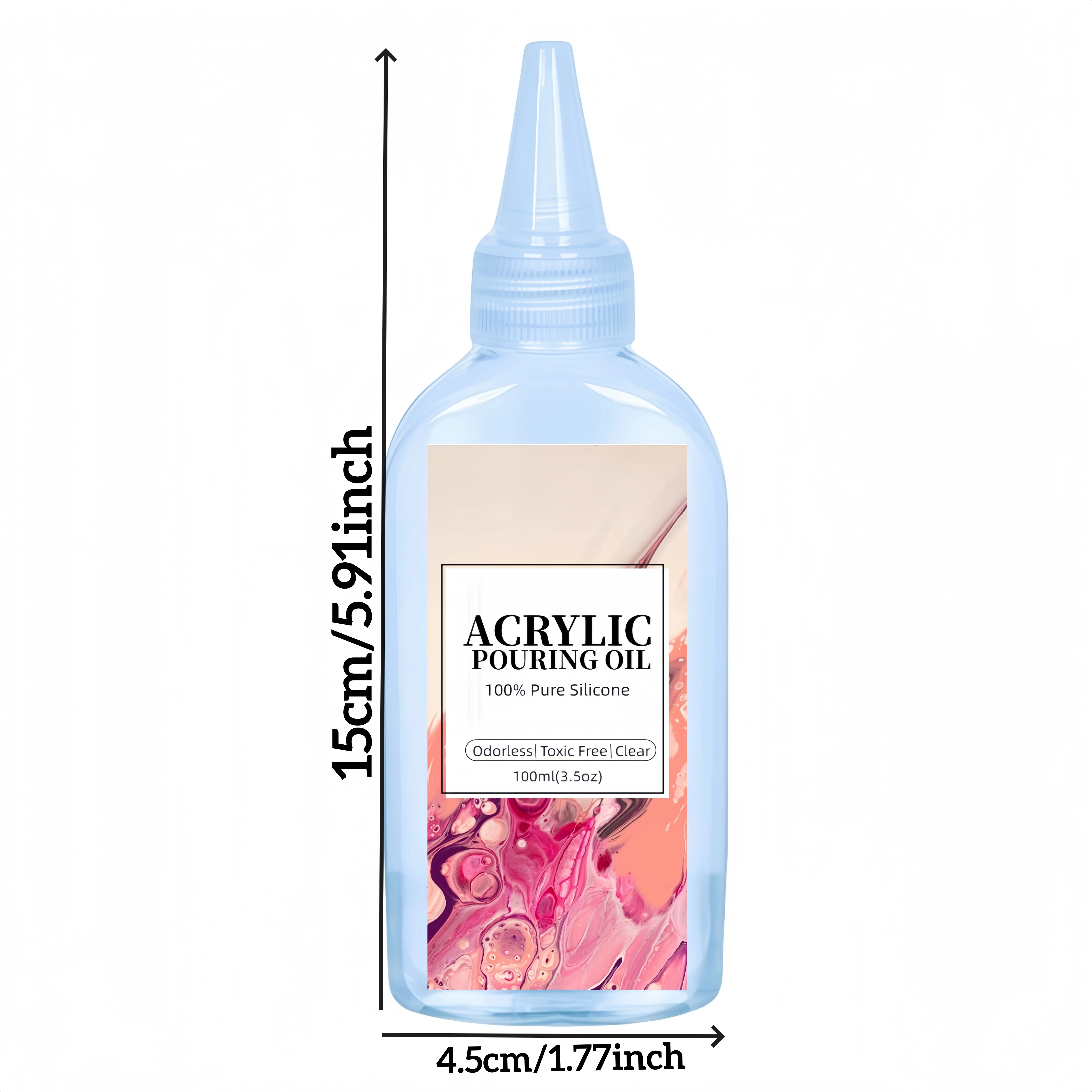 Resin Casting Oil for Special Cell Creation, Acrylic Paint Casting & Cell Activators, Suitable for Acrylic & Watercolor Painting