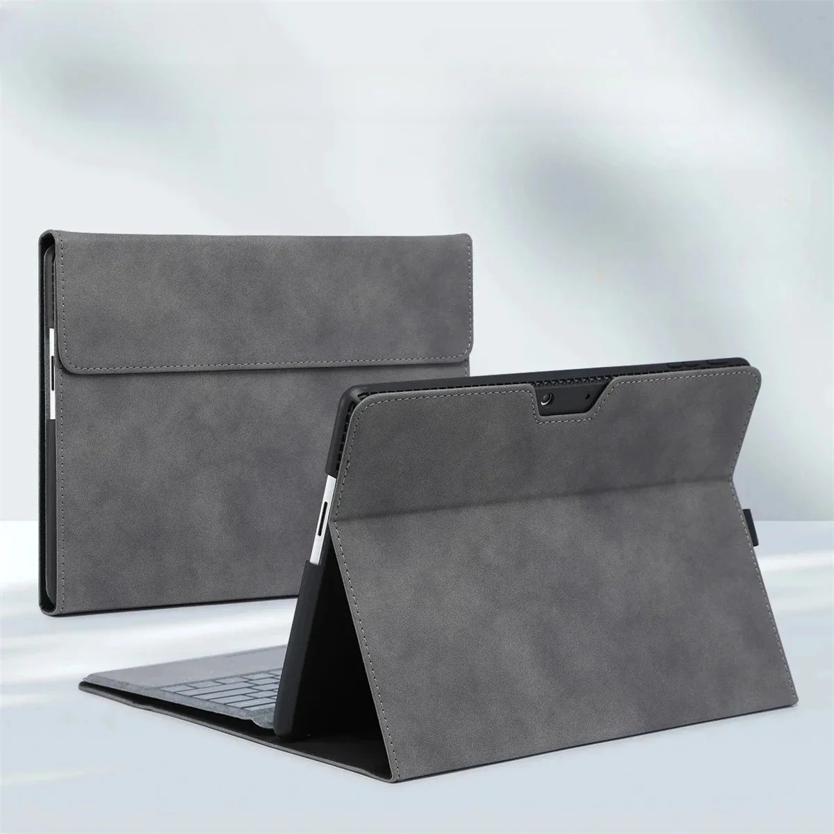 Etui biznesowe do Microsoft Surface Pro 11/10/9, futerał portfelowy 13 cali, wielokątne ustawianie, obudowa z TPU kompatybilna z klawiaturą Surface Pro 11th 10th 9th — zdjęcie produktu 7