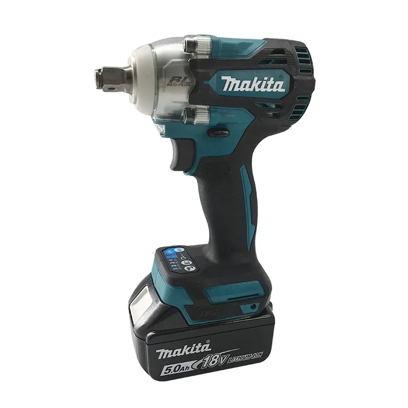 Makita DTW300 18V Gereedschapset Borstelloze Power Grote Accusleutel 330Nm Koppel Windkanon Verwijder Band Lithium Auto Reparatie - afbeelding 2