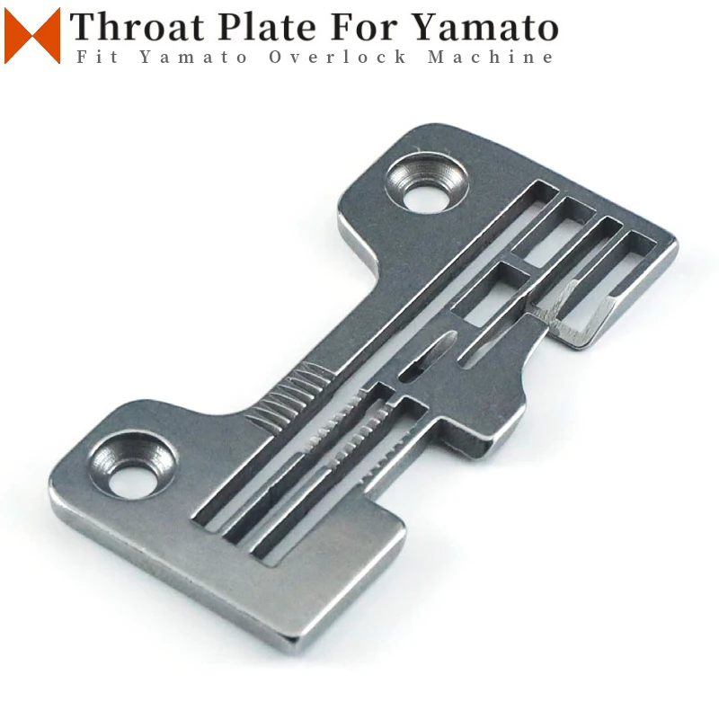 2108050 & 2108052 Throat Plate Fit For Yamato AZ6500H, AZ8500H, AZ8500G (5 Thread) Overlock Sewing Machine Parts 3.2x4, 5x5