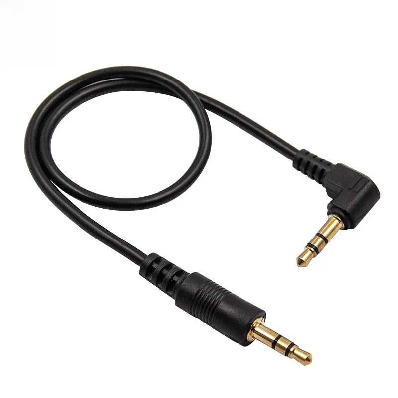 Câble Audio Aux Jack mâle à mâle de 3.5mm, 30cm, pour TV, PC, amplificateur, Home cinéma, DVD, haut-parleur