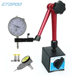 Indicatore di quadrante caldo supporto di Base magnetico universale grande quadrante 0.8mm/comparatore di prova quadrante 10MM per calibrazione apparecchiature