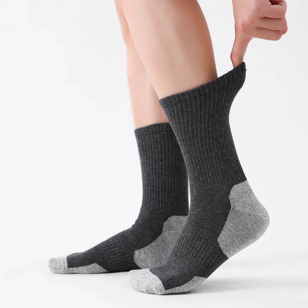 2023 neue Herbst und Frühling Herren Sports ocken lässige Farbe passend zu dicken warmen atmungsaktiven hochwertigen Socken 5 Paar EU 38-43