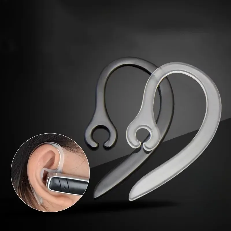 Crochet d'oreille en silicone pour écouteurs Bluetooth, crochet d'oreille pour casque, clip de boucle, accessoires de remplacement pour téléphone sauna, 6mm, 8mm, 10mm